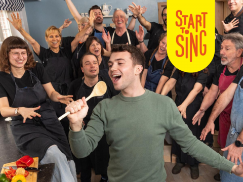 afficch start to sing